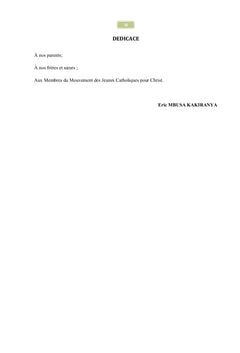 Les Déterminants de demande de crédit par les PME de la ville de Goma
