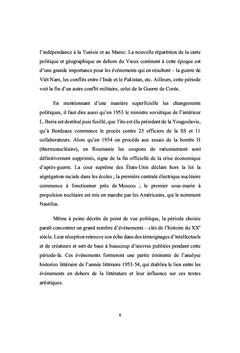 L'année littéraire 1953-54 dans la littérature européenne