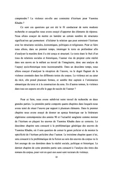Violences et Idéologies dans l'oeuvre de Yasmina Khadra