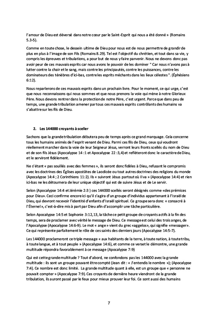 Le Royaume de Dieu est venu