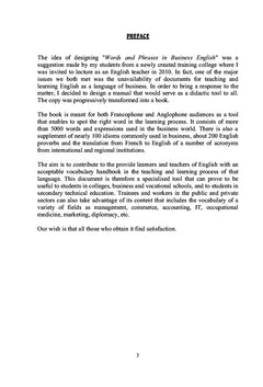 Mots et expressions en anglais des affaires
