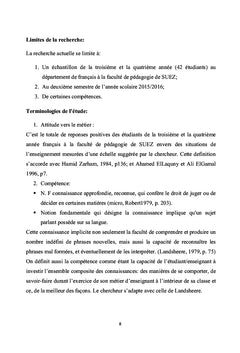 Efficacité du travail en équipe afin de développer des compétences de la préparation des leçons