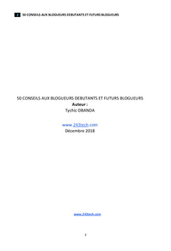 50 Conseils aux blogueurs débutants et futurs blogueurs