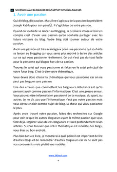 50 Conseils aux blogueurs débutants et futurs blogueurs