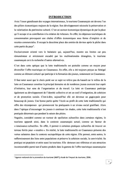 Tourisme et Culture: