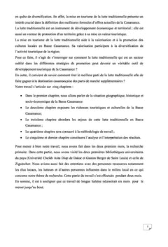 Tourisme et Culture:
