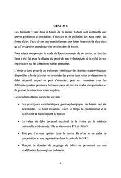 Gestion intégrée des ressources en eau dans le bassin de la Lubudi