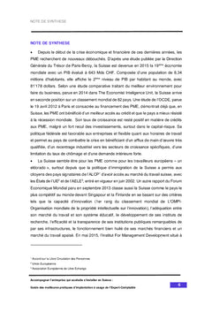 Accompagner l'entreprise qui souhaite s'installer en Suisse