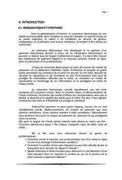 Le commerce électronique