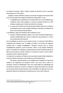 La formation en entrepreneuriat des transformatrices d'attiéké