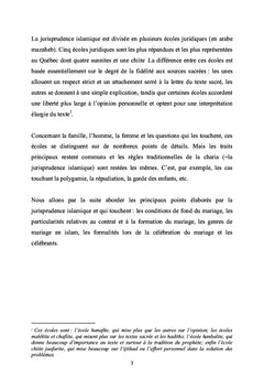 Le mariage des Musulmans au Québec