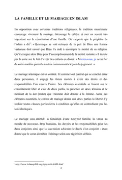 Le mariage des Musulmans au Québec