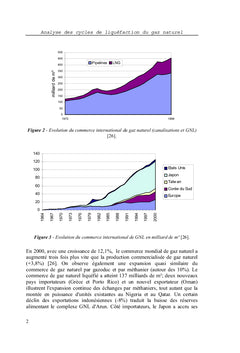 Analyse des cycles de liquéfaction du gaz naturel