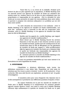 Impact du Mobile Banking sur la messagerie financière à Mbujimayi
