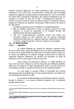 Impact du Mobile Banking sur la messagerie financière à Mbujimayi