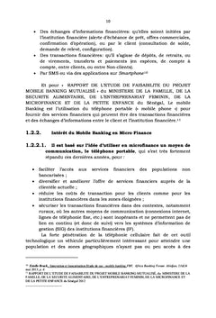 Impact du Mobile Banking sur la messagerie financière à Mbujimayi