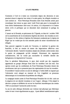 Le génocide avalisé
