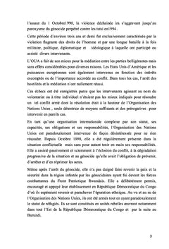 Le génocide avalisé