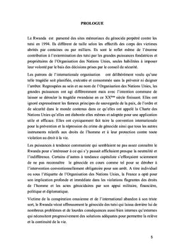Le génocide avalisé