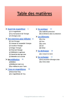 Formation au magnétisme curatif