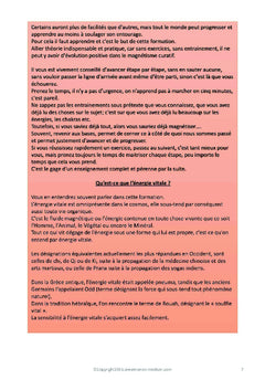 Formation au magnétisme curatif