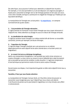Formation au magnétisme curatif