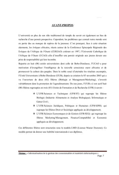 Informatisation de la Gestion des Consommables et Matériel Informatique