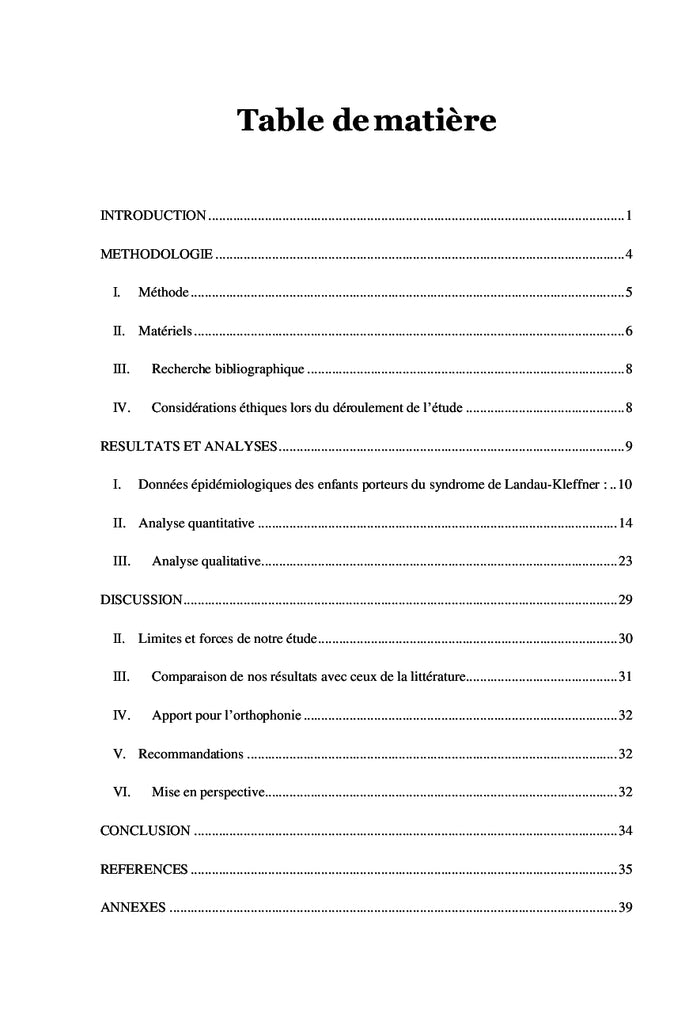 Spécificités de la prise en charge orthophonique des troubles du langage
