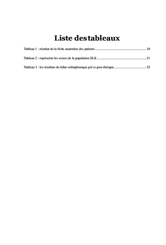Spécificités de la prise en charge orthophonique des troubles du langage