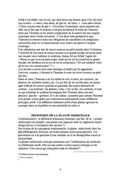 La thérapie capacitaire des plantes au service de la santé humaine