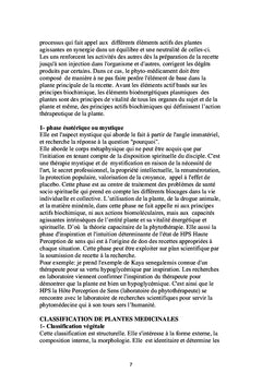 La thérapie capacitaire des plantes au service de la santé humaine