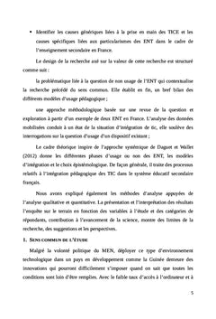 Étude des non-usages des Espaces Numériques de Travail (ENT) en France