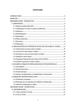 Médecine traditionnelle en ophtalmologie