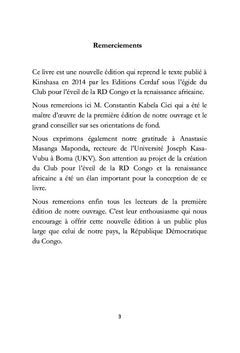 Le nouvel homme congolais