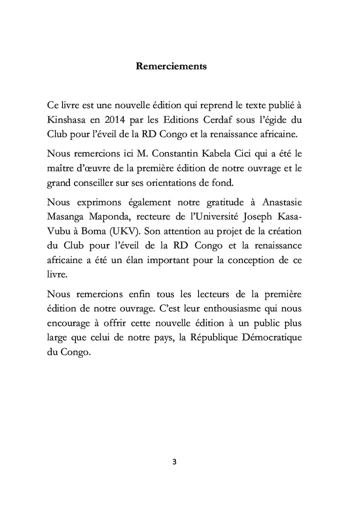 Le nouvel homme congolais