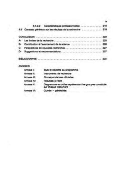 Evaluation de l'efficacité d'un programme de formation d'enseignants