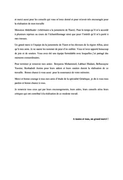 Caractérisation morphomètrique de la race équine Barbe dans l'Algérie
