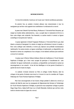 Le modèle du professeur conseiller est-il un bon modèle de référence?