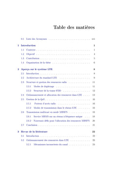 Allocation de Ressources pour les flux MBMS sur le réseau LTE-A