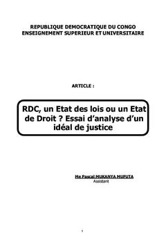 L'avocat : Cause juste pour l'administration d'une justice équitable