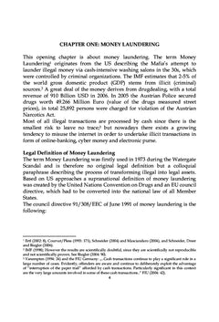 Grasping Money Laundering Methods and Techniques