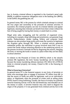 Grasping Money Laundering Methods and Techniques