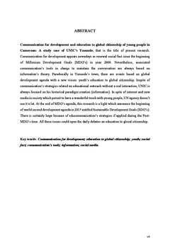 Communication pour le développement et éducation