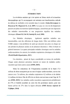 Facteurs des risques des maladies coronaires.