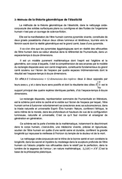 Méthode de la théorie géométrique de l'élasticité