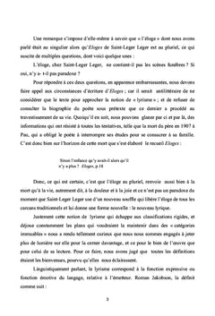 Saint-John Perse, ou le lyrisme à grande échelle