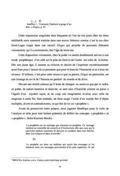 Saint-John Perse, ou le lyrisme à grande échelle