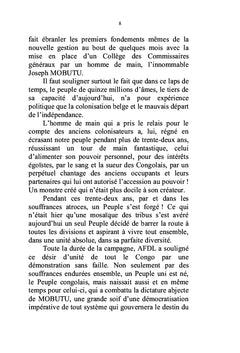 Ma plume d'or pour le pauvre Congo. Tome 1