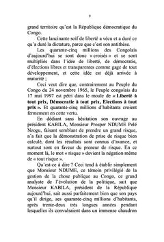 Ma plume d'or pour le pauvre Congo. Tome 1