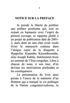 Ma plume d'or pour le pauvre Congo. Tome 2/ 1ère Partie